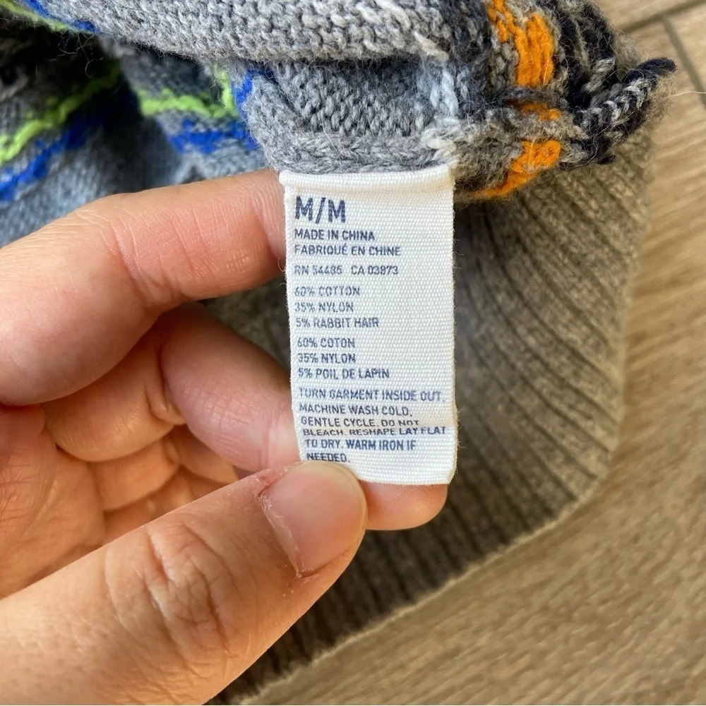 American Eagle Outfitters Fairisle Crew Neck Ugly Sweater - Picture 6 of 11